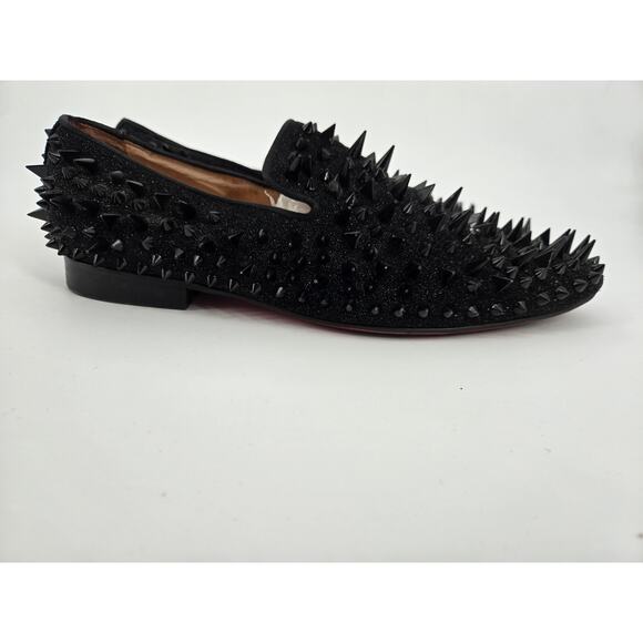 Resso Roth Riveted Spiked Black Loafers Measures as Men\'s 11 see measurements main image 5